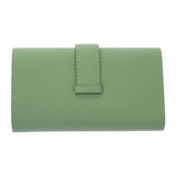 エルメス HERMES ベアン キーケース ヴォーエプソン ヴェールクリケット グリーン シルバー金具 レディース【中古】【SAランク】