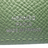 エルメス HERMES ベアン キーケース ヴォーエプソン ヴェールクリケット グリーン シルバー金具 レディース【中古】【SAランク】