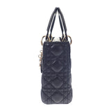ディオール Dior レディディオール My ABC Dior M0538OCAL_M900 2WAYバッグ ハンドバッグ ショルダーバッグ ラムスキン ブラック ゴールド金具 レディース【中古】【ABランク】