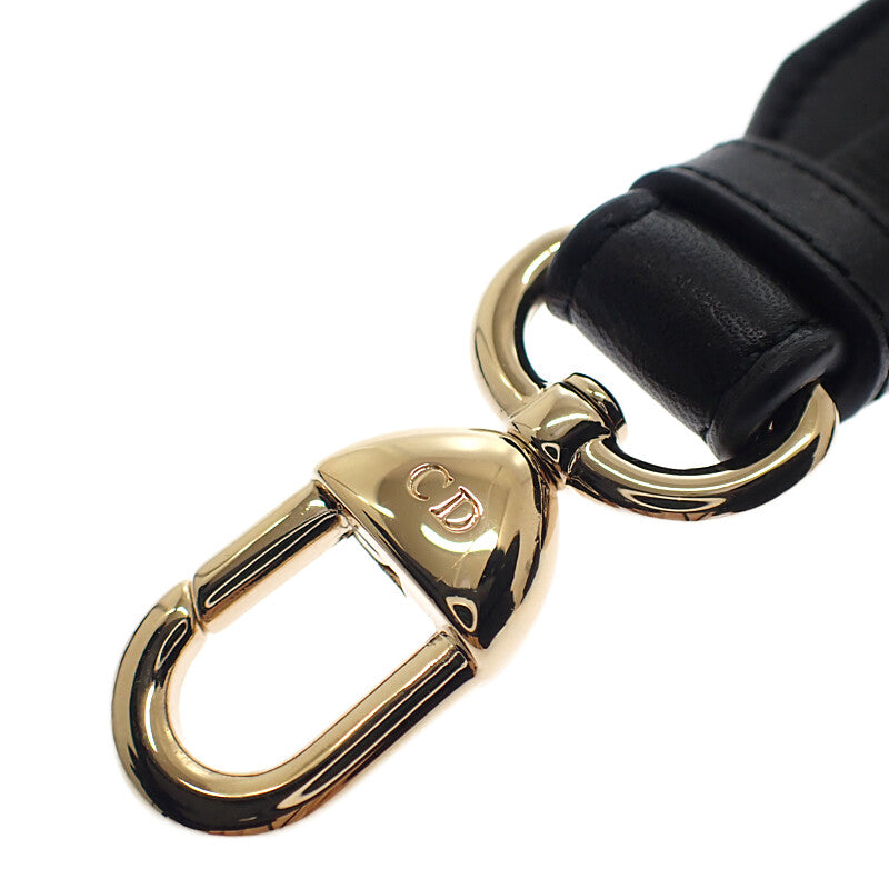 ディオール Dior レディディオール My ABC Dior M0538OCAL_M900 2WAYバッグ ハンドバッグ ショルダーバッグ ラムスキン ブラック ゴールド金具 レディース【中古】【ABランク】