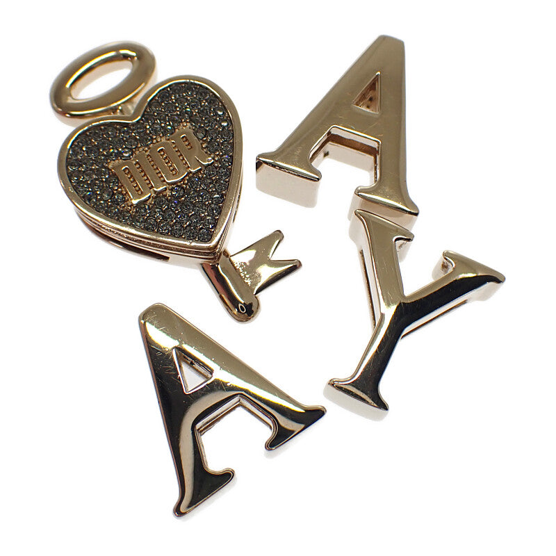 ディオール Dior レディディオール My ABC Dior M0538OCAL_M900 2WAYバッグ ハンドバッグ ショルダーバッグ ラムスキン ブラック ゴールド金具 レディース【中古】【ABランク】