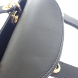 ディオール Dior レディディオール My ABC Dior M0538OCAL_M900 2WAYバッグ ハンドバッグ ショルダーバッグ ラムスキン ブラック ゴールド金具 レディース【中古】【ABランク】