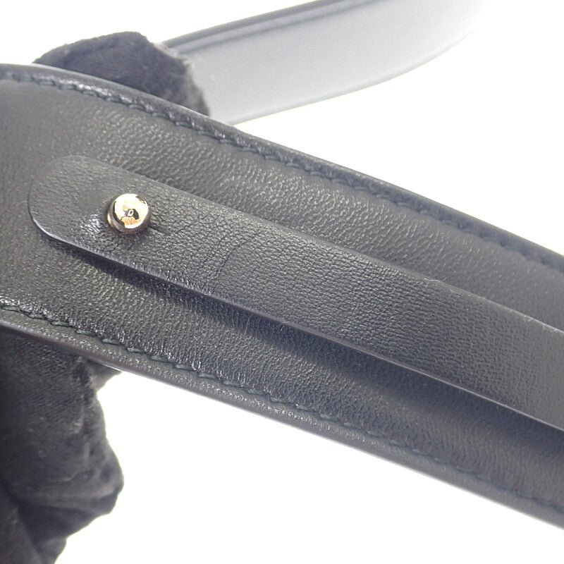 ディオール Dior レディディオール My ABC Dior M0538OCAL_M900 2WAYバッグ ハンドバッグ ショルダーバッグ ラムスキン ブラック ゴールド金具 レディース【中古】【ABランク】