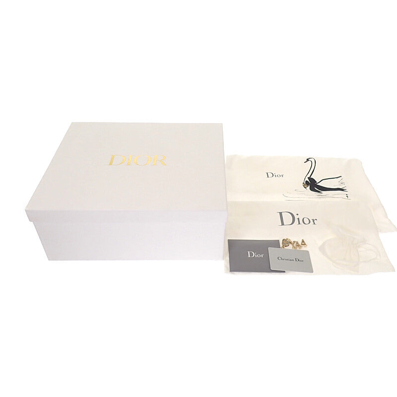 ディオール Dior レディディオール My ABC Dior M0538OCAL_M900 2WAYバッグ ハンドバッグ ショルダーバッグ ラムスキン ブラック ゴールド金具 レディース【中古】【ABランク】