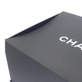 シャネル CHANEL ドーヴィルGM ラージ A66941 2WAYバッグ ショルダーバッグ ラフィア レザー ネイビー ゴールド金具 レディース【中古】【Aランク】