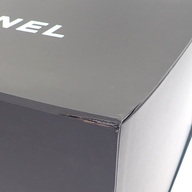 シャネル CHANEL ドーヴィルGM ラージ A66941 2WAYバッグ ショルダーバッグ ラフィア レザー ネイビー ゴールド金具 レディース【中古】【Aランク】