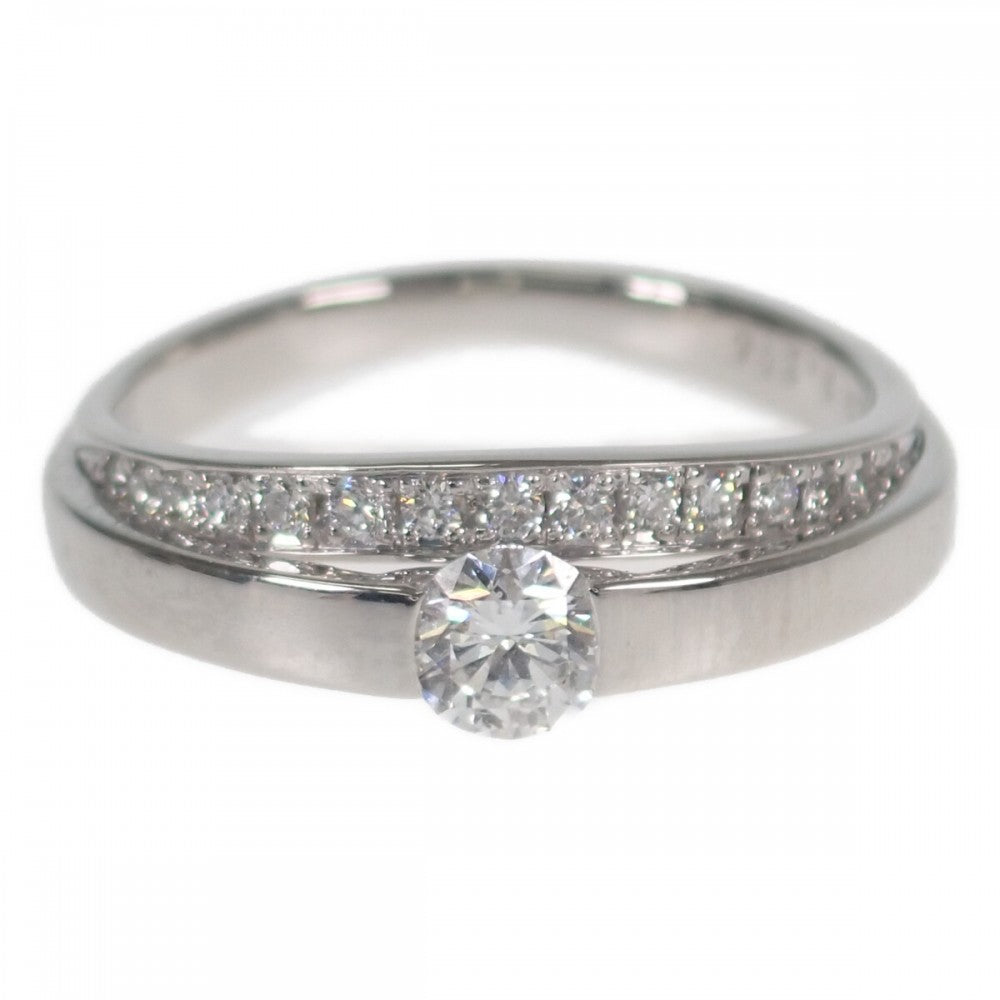 【中古】 デザイン ジュエリー リング Pt900プラチナ レディース【Aランク】