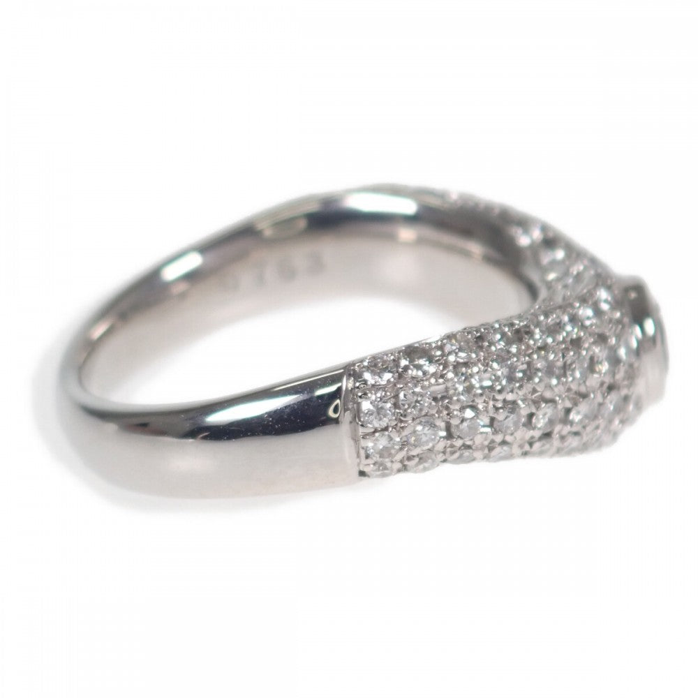 【中古】 デザインジュエリー リング Pt900プラチナ ダイヤモンド ダイヤモンド レディース【Aランク】