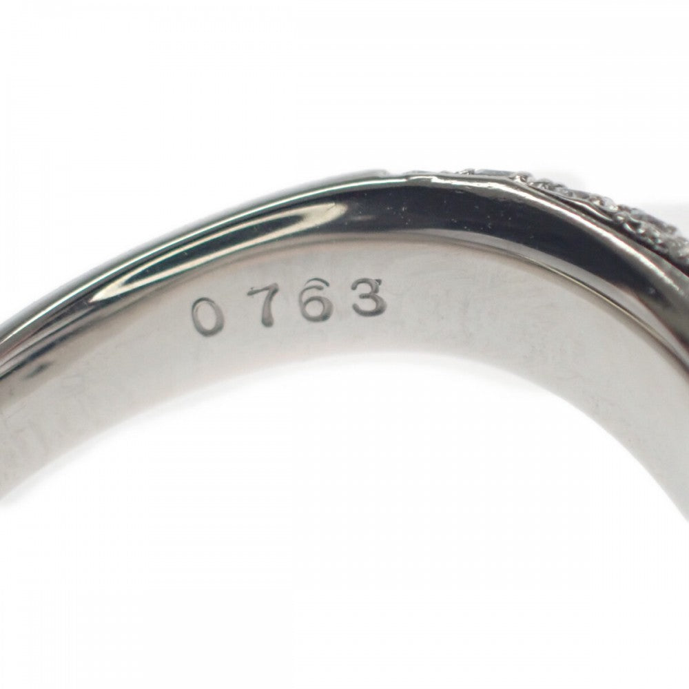 【中古】 デザインジュエリー リング Pt900プラチナ ダイヤモンド ダイヤモンド レディース【Aランク】