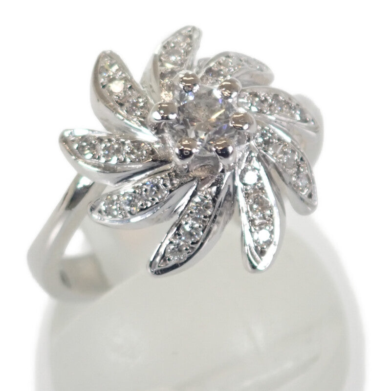 中古】 Pt900 デザインジュエリー リング Pt900プラチナ 16号  