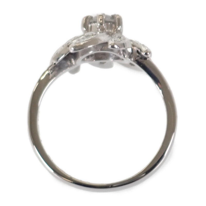 デザインジュエリー 16号 リング Pt900プラチナ ダイヤモンド レディース【中古】【Aランク】