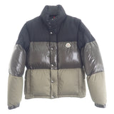 【Aランク】モンクレール MONCLER AVEILLAN アウター G20911A00044_54272 ダウンジャケット ウール ナイロン カーキ メンズ【ISEYA】