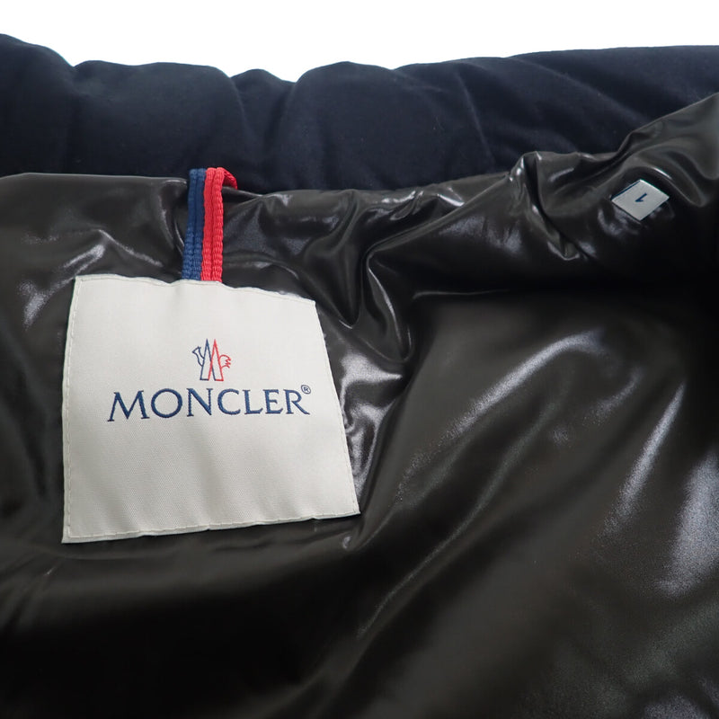 【Aランク】モンクレール MONCLER AVEILLAN アウター G20911A00044_54272 ダウンジャケット ウール ナイロン カーキ メンズ【ISEYA】