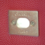 シャネル CHANEL ココハンドルXS A92990 ショルダーバッグ キャビアスキン レッド ゴールド金具 レディース【中古】【ABランク】