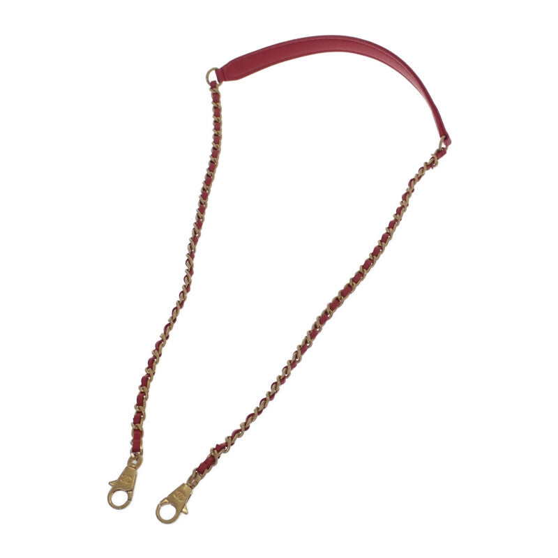 シャネル CHANEL ココハンドルXS A92990 ショルダーバッグ キャビアスキン レッド ゴールド金具 レディース【中古】【ABランク】