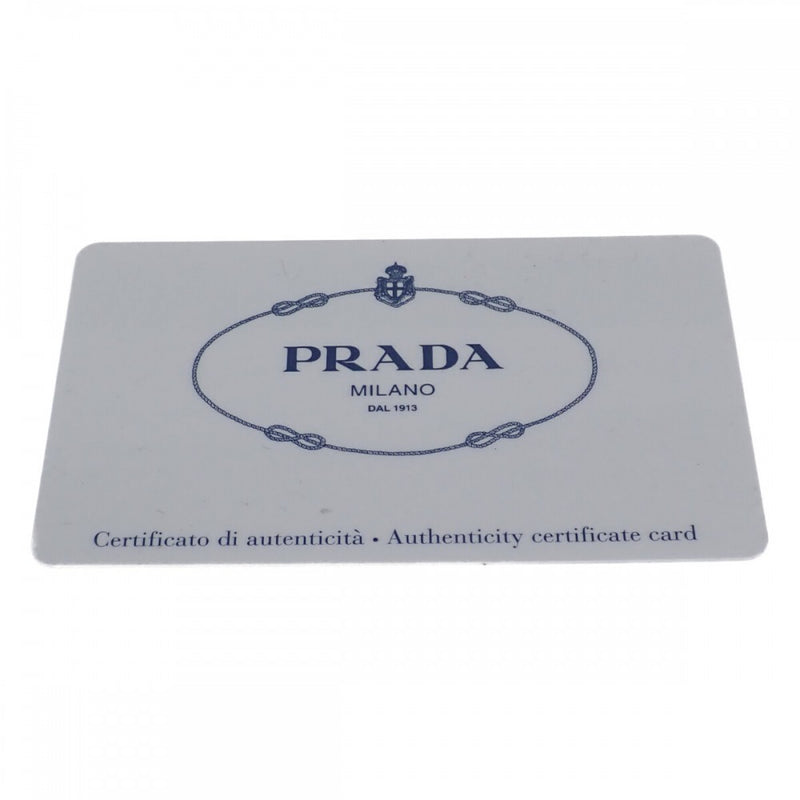 プラダ PRADA カナパ ヤシの木柄 ミニ 1BG439 2WAYバッグ ハンドバッグ  ショルダーバッグ コットン イエロー ゴールド金具 レディース【中古】【ABランク】