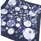 エルメス HERMES カレ90 bal de bulles シャボン玉 スカーフ シルク ネイビー レディース【中古】【Aランク】