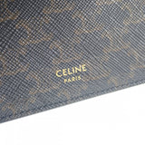 【Aランク】セリーヌ CELINE バイフォールド ウォレット 10C872BQB.38NO 二つ折り財布 トリオンフキャンバス ブラック レディース【ISEYA】