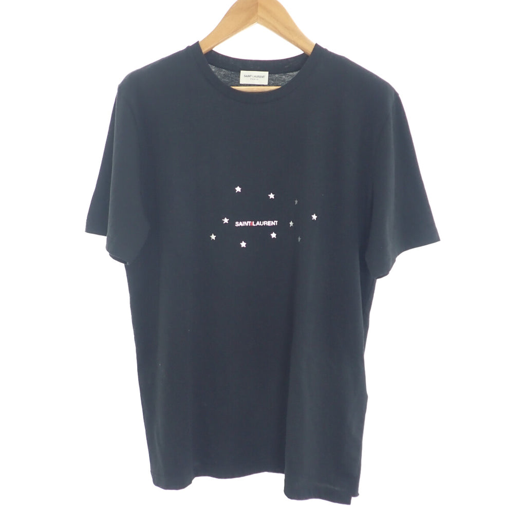 ロゴスタープリント Tシャツ トップス 577062 YBJF2 1081 コットン100％ ブラック XSサイズ