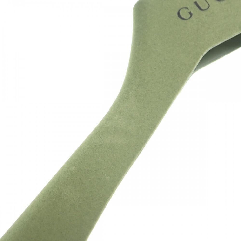 グッチ GUCCI チェックシャツ ロッキングホース 44 672701 ZAIB8 3768 長袖Ｔシャツ ウール グリーン メンズ【中古】【Aランク】