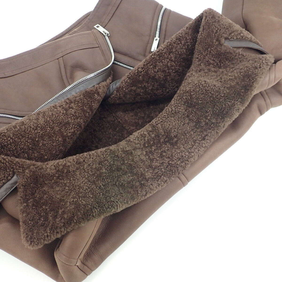 ルイヴィトン LOUIS VUITTON ムートンライダース 50 ライダース