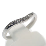 ティファニー TIFFANY&Co. カーブドバンド 8号 リング Pt950プラチナ ダイヤモンド レディース【中古】【Aランク】