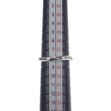 ティファニー TIFFANY&Co. カーブドバンド 8号 リング Pt950プラチナ ダイヤモンド レディース【中古】【Aランク】