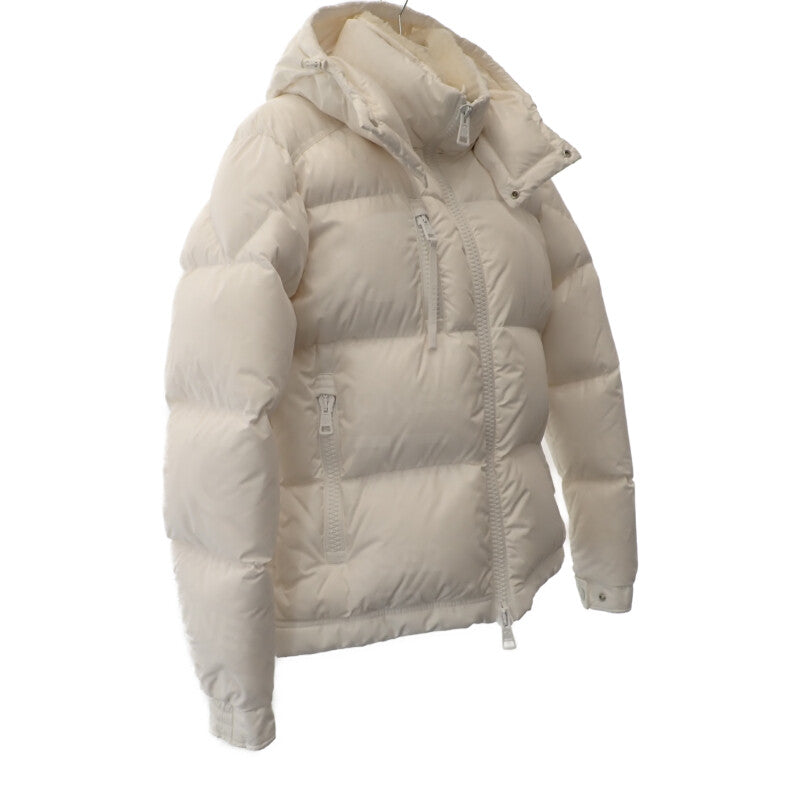 【Aランク】モンクレール MONCLER TARENTAISE ロゴ ショート丈 H20911A00211 596CD ダウンジャケット ナイロン ホワイト 2 メンズ【ISEYA】