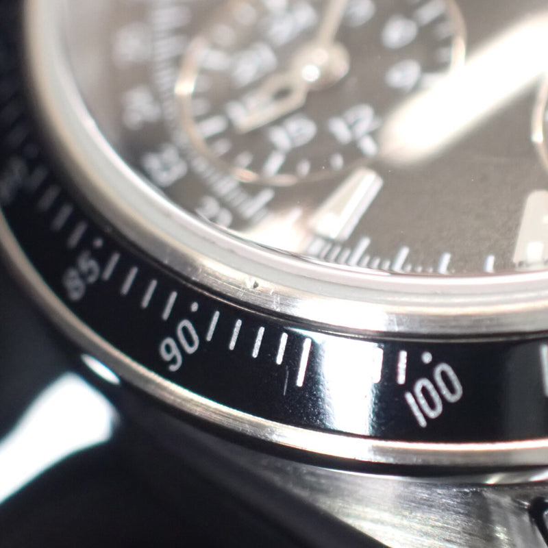 スピードマスターデイデイト メンズ 腕時計 3220.50 SS ステンレス 黒 ブラック文字盤 トリプルカレンダー【ISEYA】