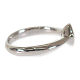 デザイン ジュエリー ミステリーセッティング リング Pt900プラチナ 11号 ダイヤモンド レディース【中古】【Aランク】