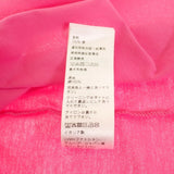 【Aランク】セリーヌ CELINE プリントルーズ 2X681671Q.24CB 半袖Ｔシャツ コットン ラズベリーピンク S レディース 【ISEYA】