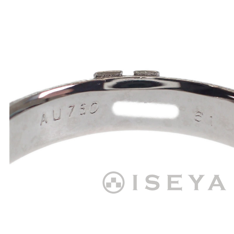 K18WG フィデリテ リング 指輪 サイズ61 約21号 ジュエリー アクセサリー【ISEYA】