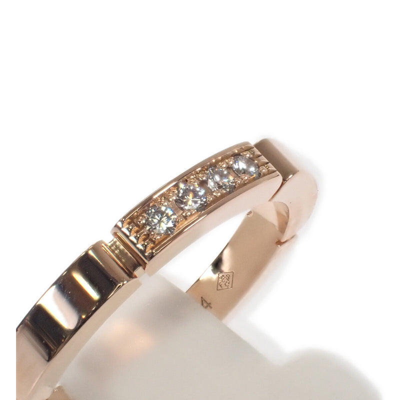 【Aランク】Cartier カルティエ K18PG マイヨンパンテール リング 指輪 B4080549 ダイヤモンド サイズ49 約9号 レディース ジュエリー【ISEYA】