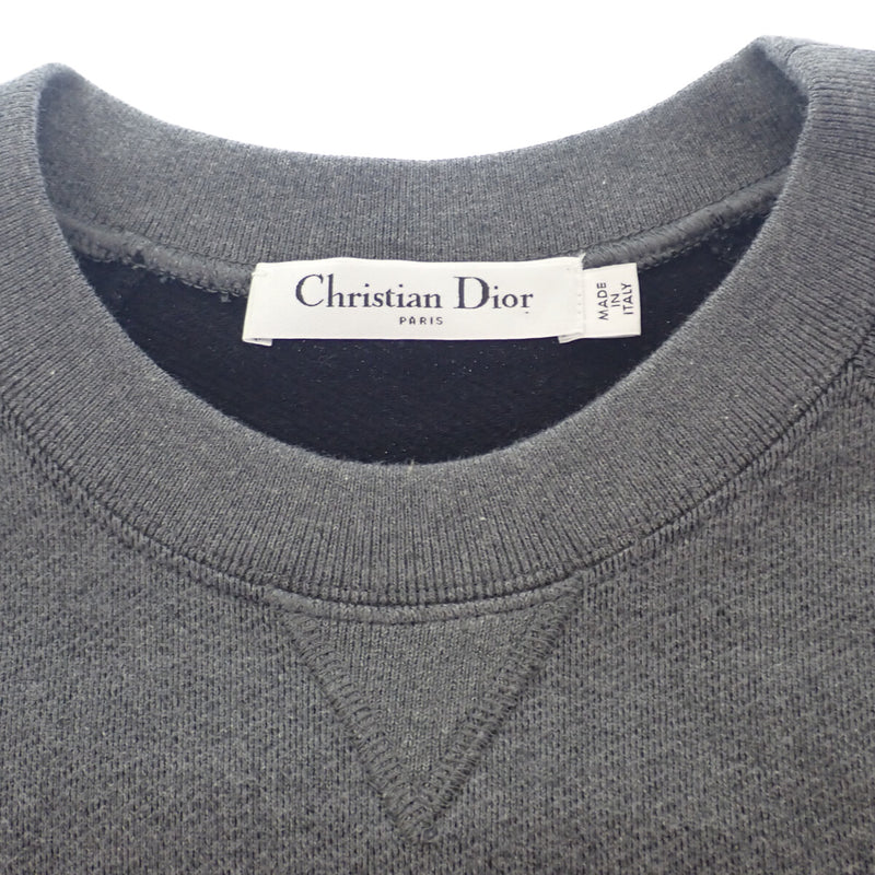 【Aランク】Christian Dior クリスチャン ディオール アムールグラフィティトレーナー トップス 053S01A4601 グレー レディース サイズ34【ISEYA】
