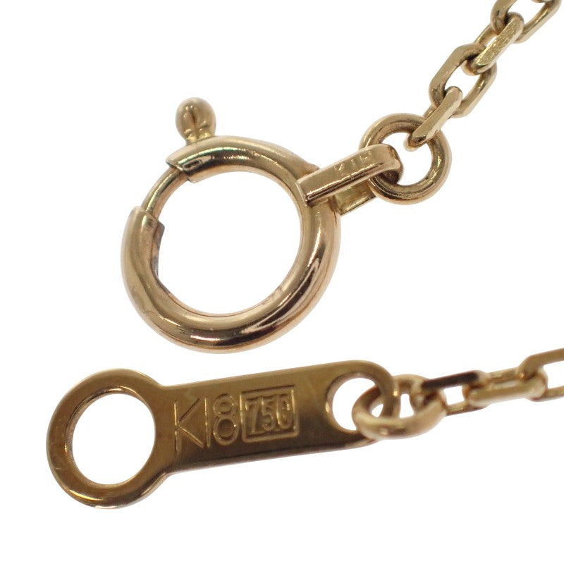 デザイン ジュエリー クッション モディファイド ネックレス K18イエローゴールド レディース【中古】【Aランク】