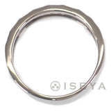 デザインリング 指輪 K18PG Pt950 ダイヤモンド サイズ棒約20号 メンズ ジュエリー アクセサリー 【ISEYA】