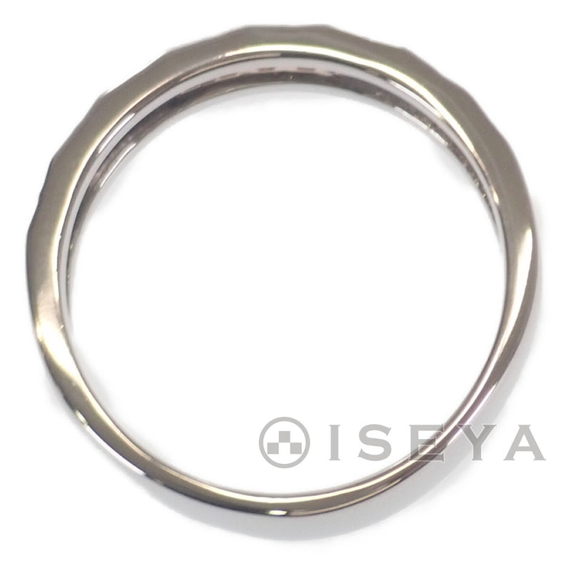 【Aランク】デザインリング 指輪 K18PG Pt950 ダイヤモンド サイズ棒約20号 メンズ ジュエリー アクセサリー 【ISEYA】