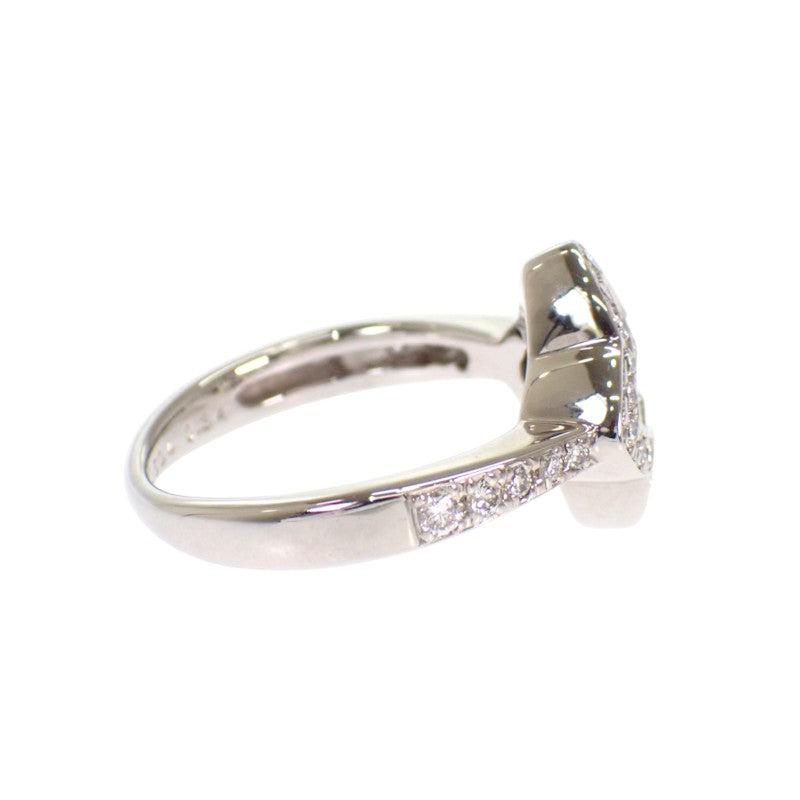 デザインジュエリー 11.5号 リング Pt900プラチナ ダイヤモンド レディース【中古】【Aランク】