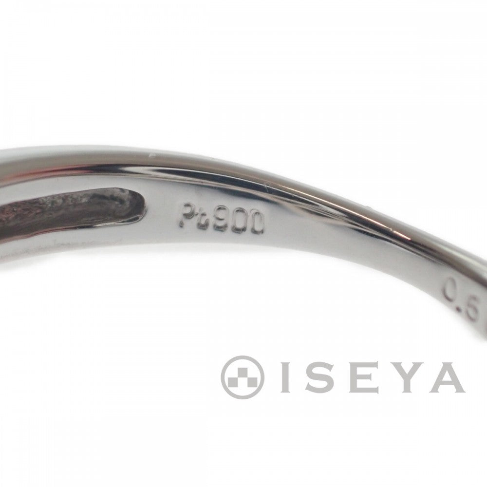 【中古】 デザインジュエリー リング Pt900プラチナ ダイヤモンド ダイヤモンド レディース【Aランク】