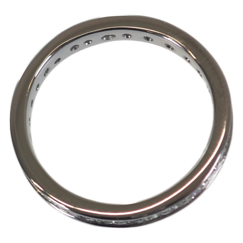 【Aランク】K18WG フルエタニティ デザイン リング ダイヤモンド 1.31ct ゲージ棒約14号 レディース ジュエリー 指輪 【ISEYA】