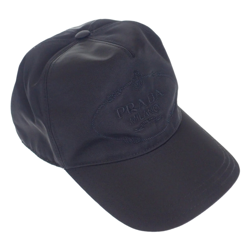 ベースボールキャップ 帽子 2HC179 2DMI F0002 ナイロン ブラック Mサイズ ユニセックス メンズ レディース【ISEYA】