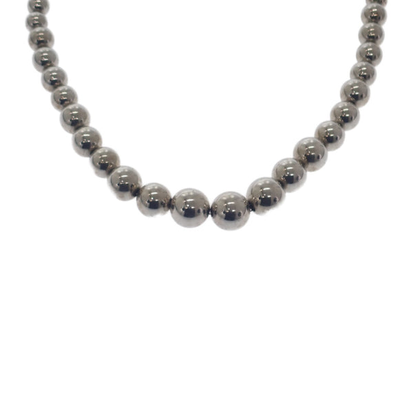 ティファニー TIFFANY&Co. ボール ペンダント ネックレス シルバー925 レディース【中古】【Aランク】