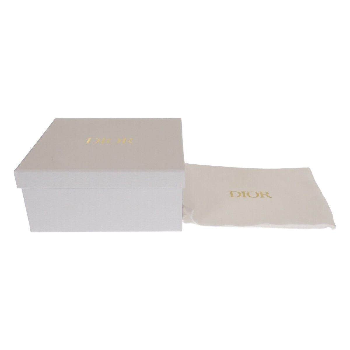 ディオール Dior デタッチャブルカードホルダー S5034UWHC_M900 カードケース カーフ ブラック ゴールド金具 レディース【中古】【ABランク】