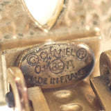 シャネル CHANEL ココマーク イヤリング メタル ラインストーン ゴールド レディース【中古】【ABランク】