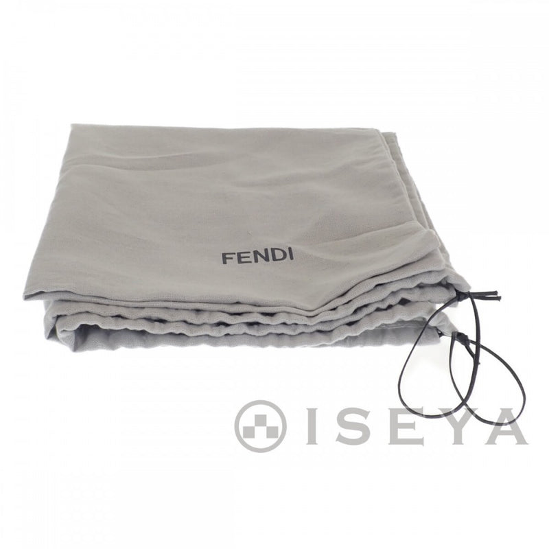 【ABランク】フェンディ FENDI ズッカ柄 ショッピングロールバッグ トートバッグ PVC ブラウン パープル レディース【ISEYA】