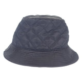 キルティング バケットハット 帽子 2AUB0930C.38NO ナイロンツイル ブラック Mサイズ メンズ ファッション小物【ISEYA】
