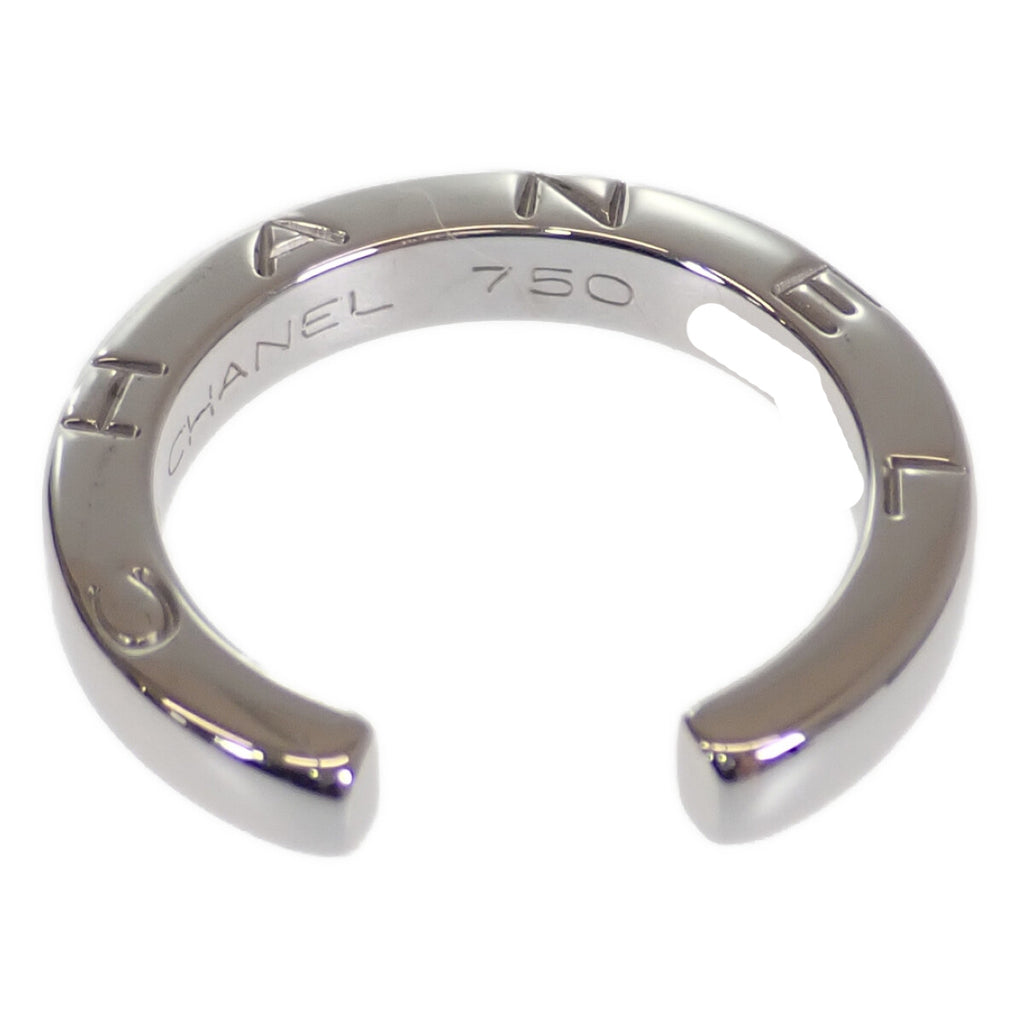 【Aランク】CHANEL シャネル AG925 ロゴリング 指輪 #12 サイズ棒約13号 シルバー レディース ジュエリー【ISEYA】