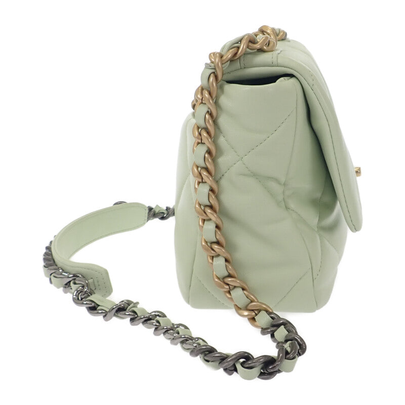 CHANEL ミントグリーン ショルダーバッグ