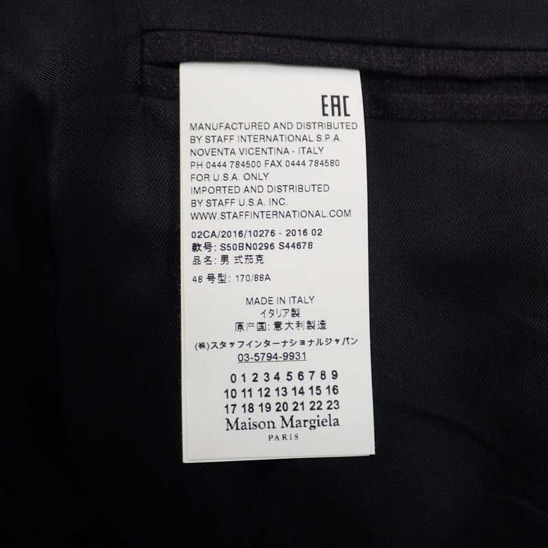テーラードジャケット S50BN0296  ダークグレー サイズ48 メンズ【ISEYA】