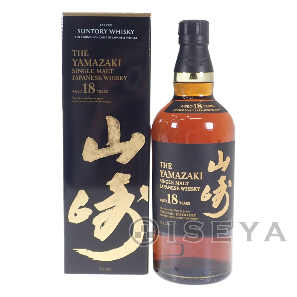 SUNTORY サントリー 山崎 18年 シングルモルトウイスキー 43％ 700ml